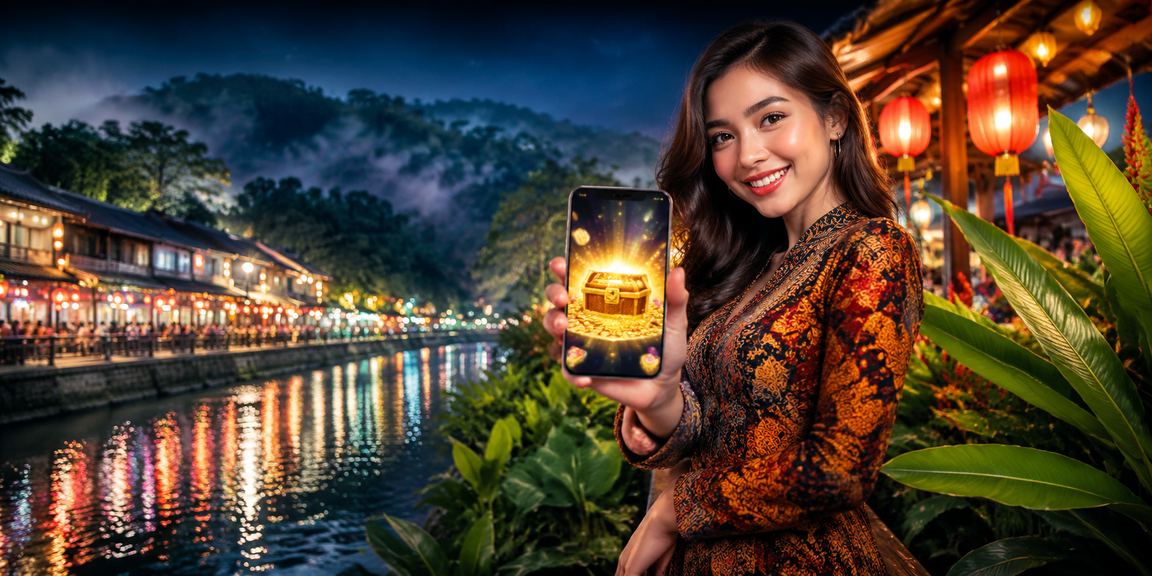 Pemain loteri Malaysia bergaya batik di Melaka semasa menyemak nombor