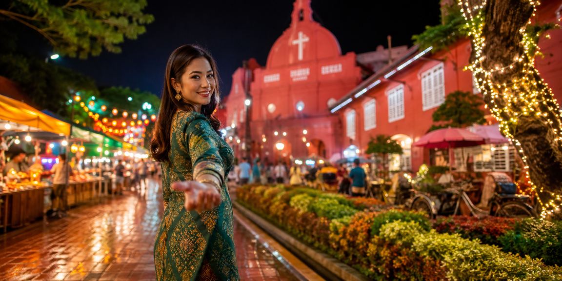 Pengalaman VIP mudah alih Hari Raya di Melaka Malaysia