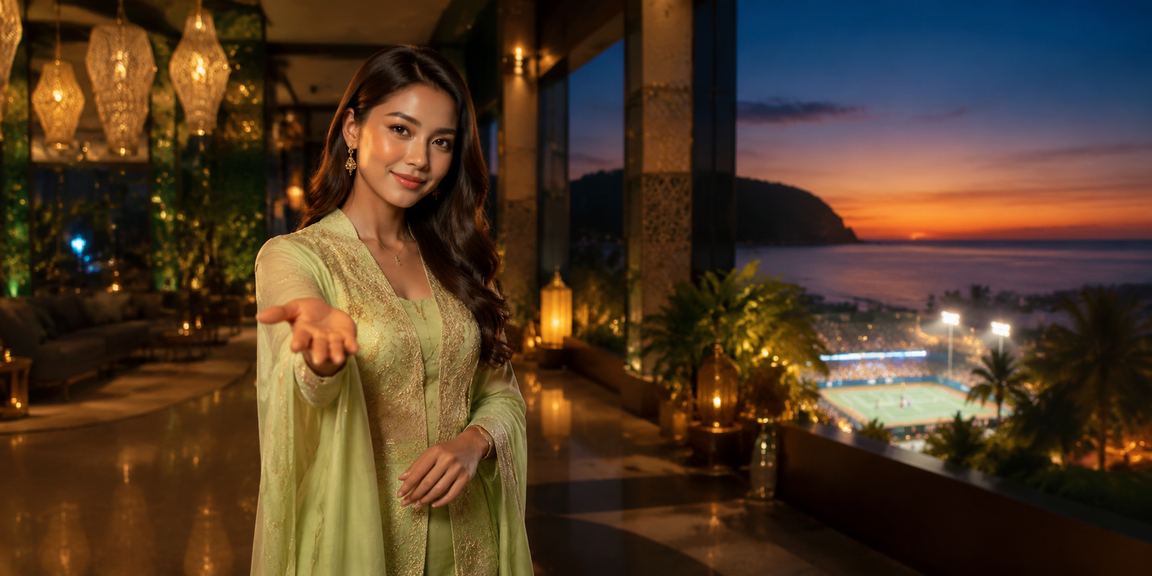 Hiburan kasino suasana Hari Raya di Pulau Pinang Malaysia